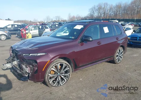 2023 BMW X7 M60I из США, поврежденный, VIN 5UX33EM03P9R02884